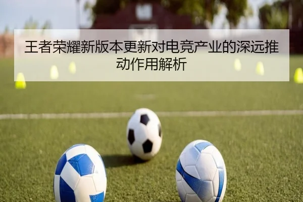 王者荣耀新版本更新对电竞产业的深远推动作用解析
